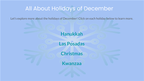 December Holidays Virtual Reading Room